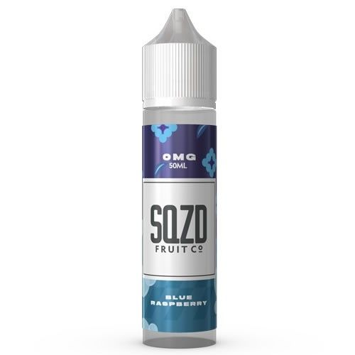 SQZD Fruit Co Blue Raspberry 50ml Short Fill Vape Juice