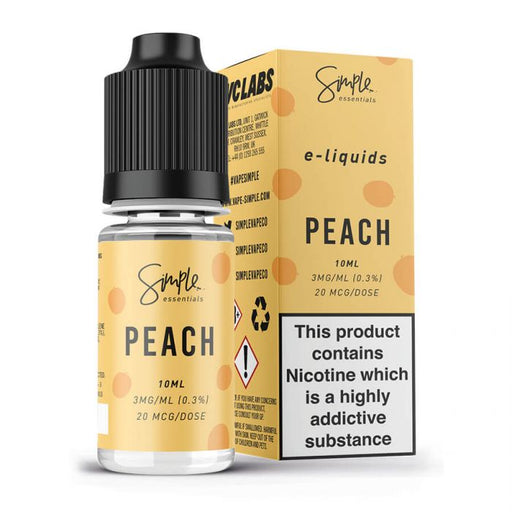 Simple Essentials Peach 50/50 eliquid