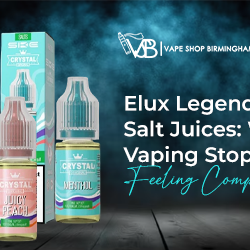 Elux Legend Nic Salt Juices: When Vaping Stops Feeling Complicated