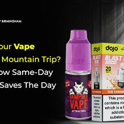 Forgot Your Vape Before A Mountain Trip? Here’s How Same-Day Delivery Saves The Day