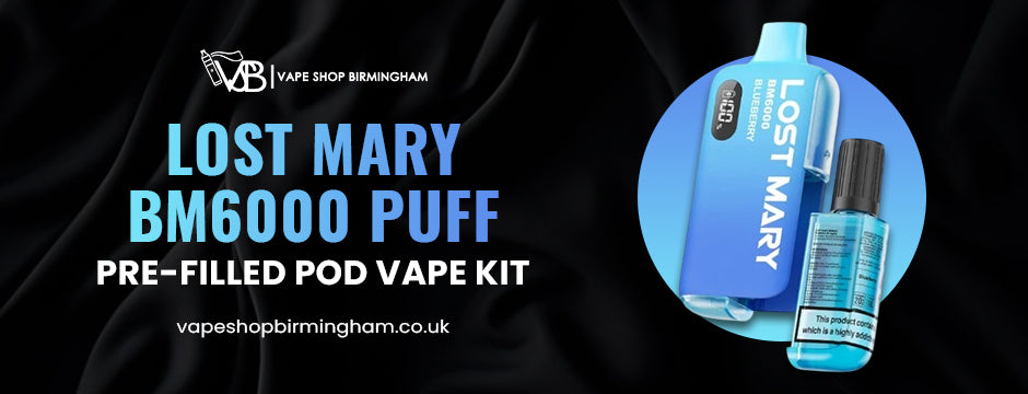 Lost Mary BM6000 Puff Pre-Filled Pod Vape Kit