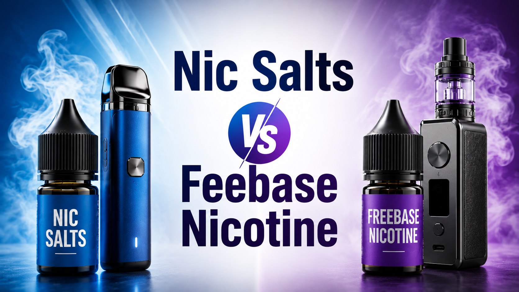 Nic Salts Vs Feebase Nicotine