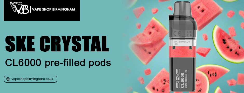 SKE Crystal CL6000 pre-filled pods