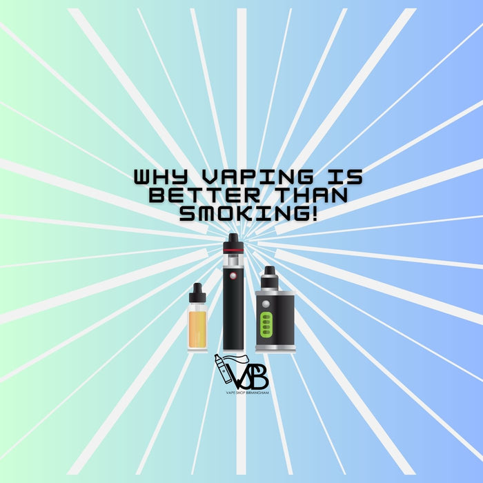 Why Vaping is Better Than Smoking!