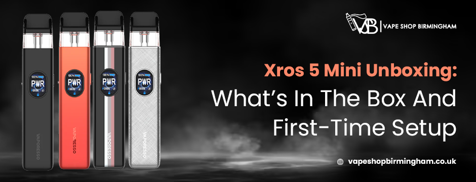 Xros 5 Mini Unboxing: What’s In The Box And First-Time Setup