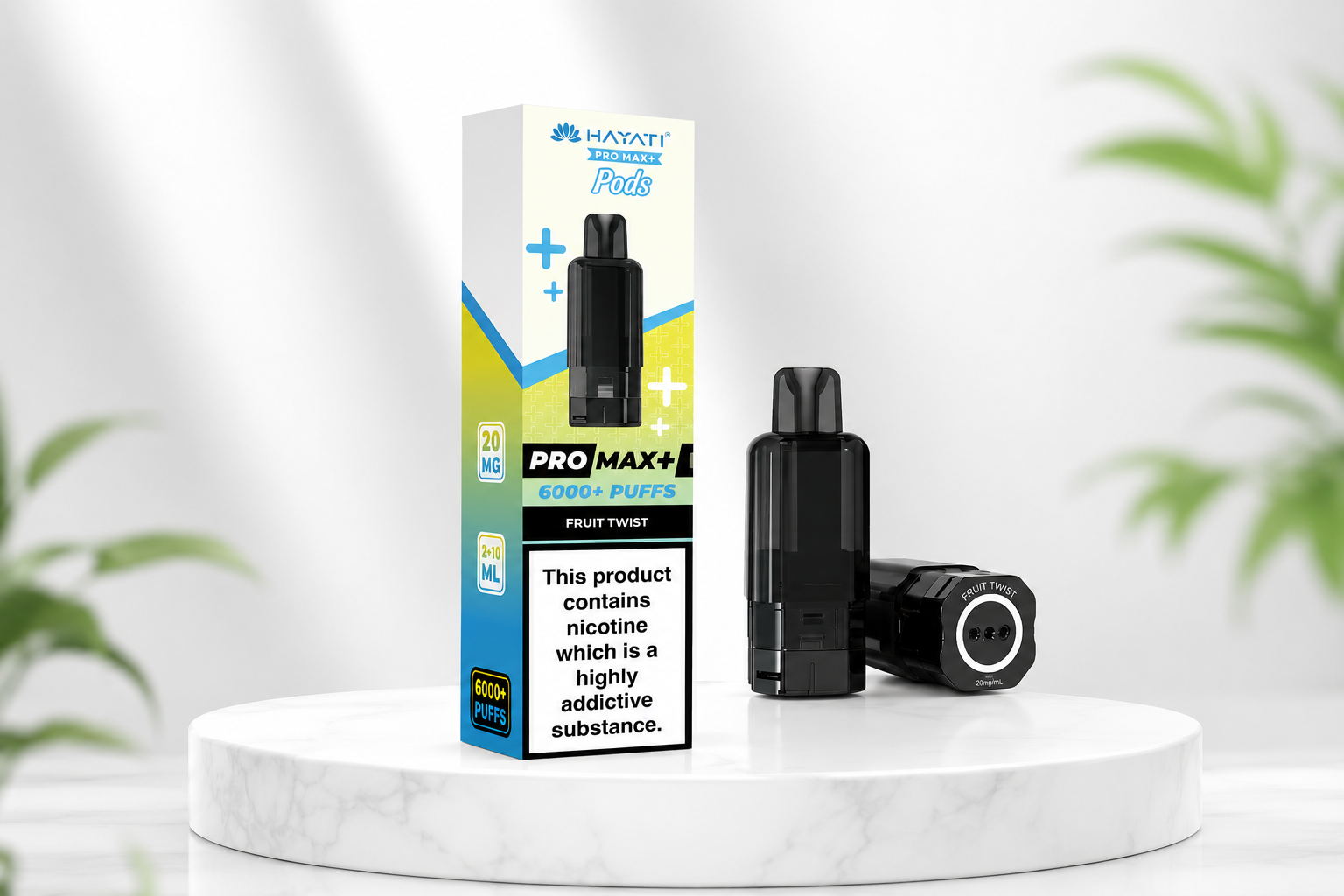 Hayati Pro 6000 Prefilled Vape Device and Pods