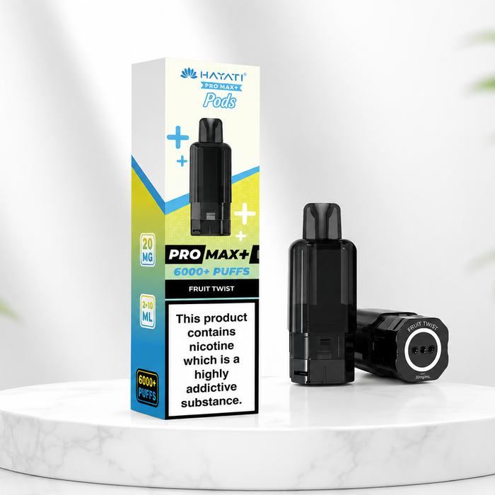 Hayati Pro 6000 Prefilled Vape Device and Pods