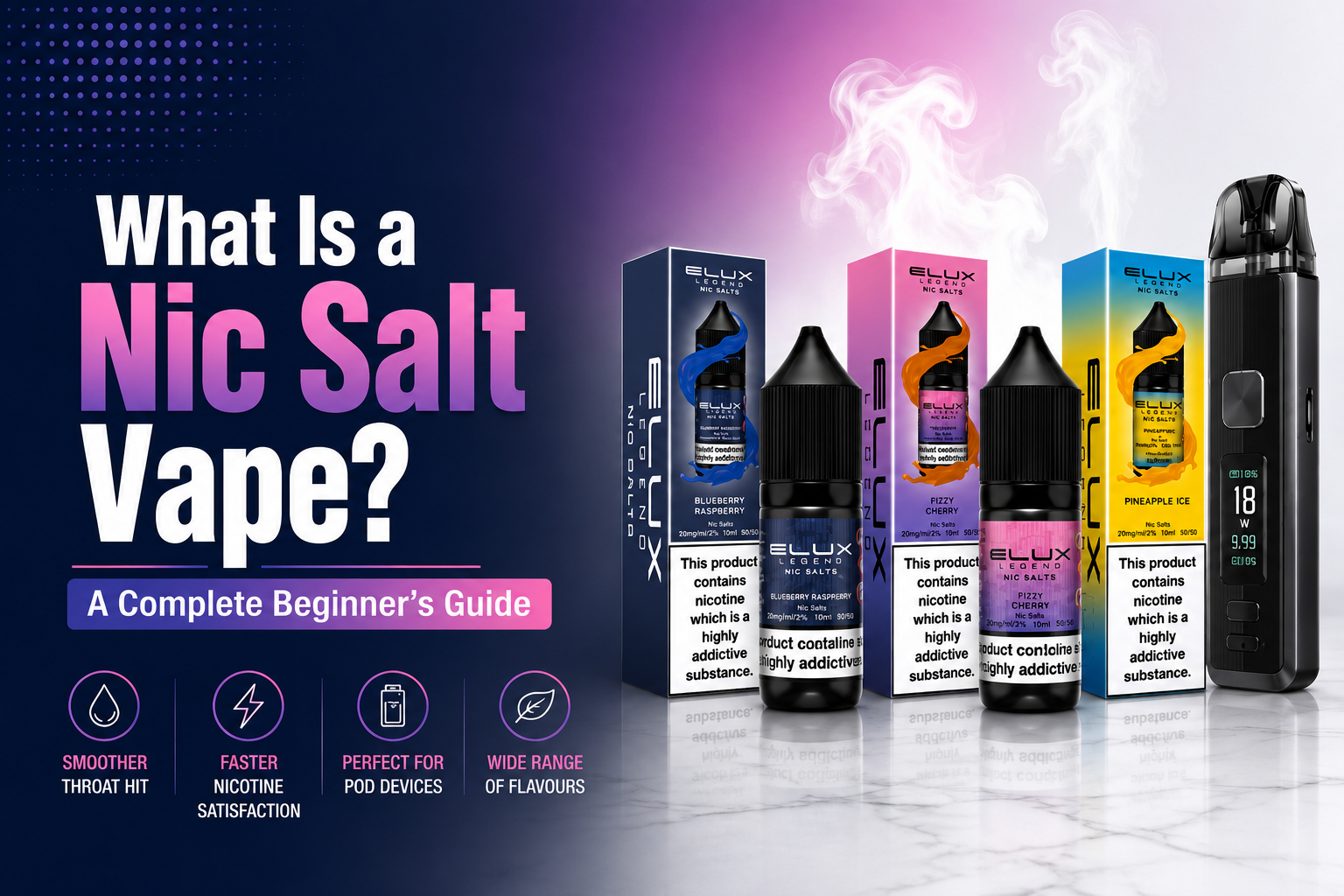 what is nic salt vape - a complete guide