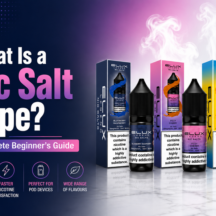 what is nic salt vape - a complete guide