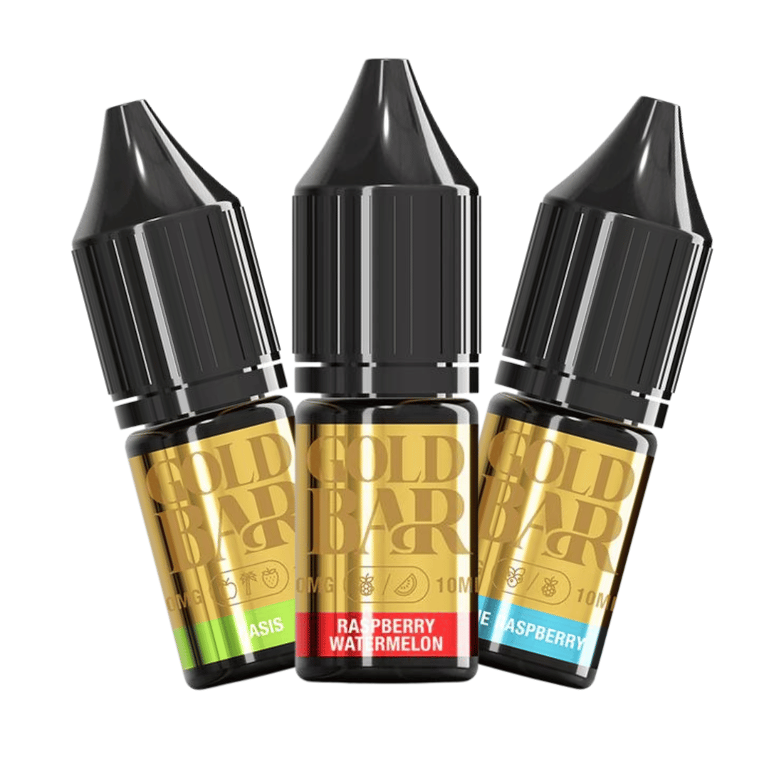 Gold Bar Nic Salts | From 3 Each | Same Day Delivery  Vape Shop Birmingham