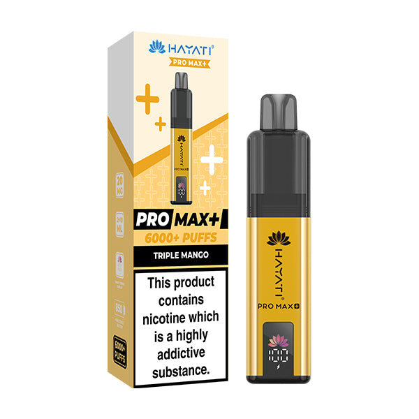 Hayati Pro Max 6000+ Triple mango Vape kit
