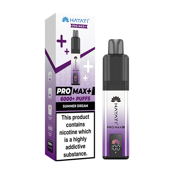 Hayati Pro Max 6000 summer dream vape kit
