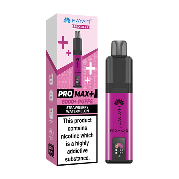 Hayati Pro Max 6000 Strawberry Watermelon vape kit