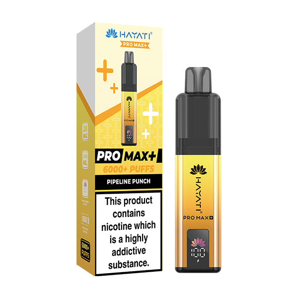 Hayati Pro Max 6000 pipeline punch vape kit