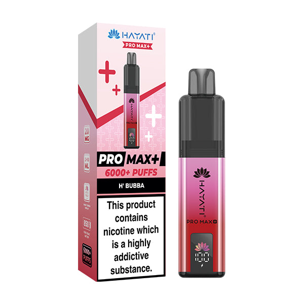 Hayati Pro Max 6000 h'bubbla vape kit