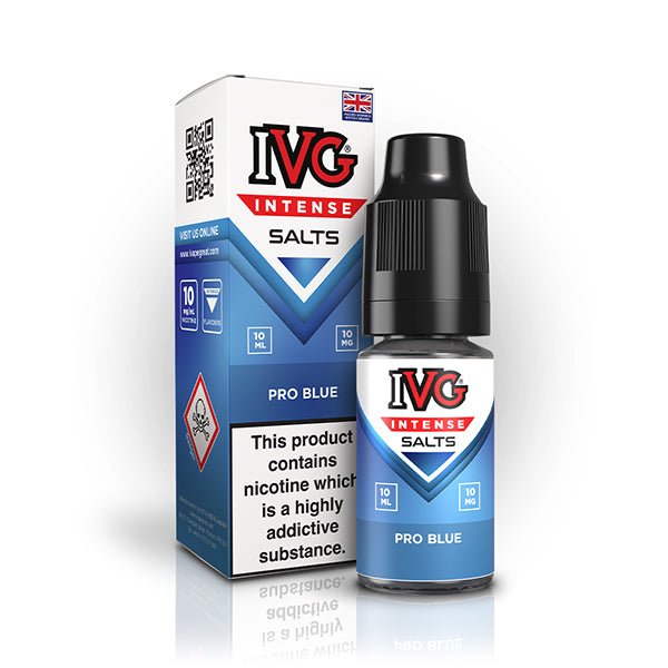 IVG Intense Nic Salt Pro Blue Liquid 10mg