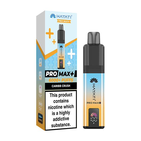 Hayati Pro Max 6000 caribb crush vape kit