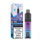 Hayati Pro Max 6000 blueberry raspberry vape kit