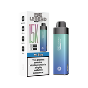 Elux Legend vape device and packaging on a white background mr blue elux vape kit 