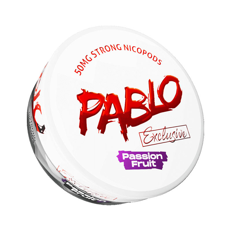 Pablo Exclusive Passion Fruit Nicotine Pouches 50mg