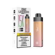 Elux Legend vape device and packaging on a white background Triple mango kit 