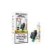 E-Liquid Pod and Refill packaging with nicotine warning label on a white background Triple mango elux legend  pods