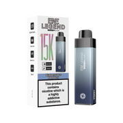 Elux Legend vape device and packaging on a white background blueberry sour raspberry vape kit elux