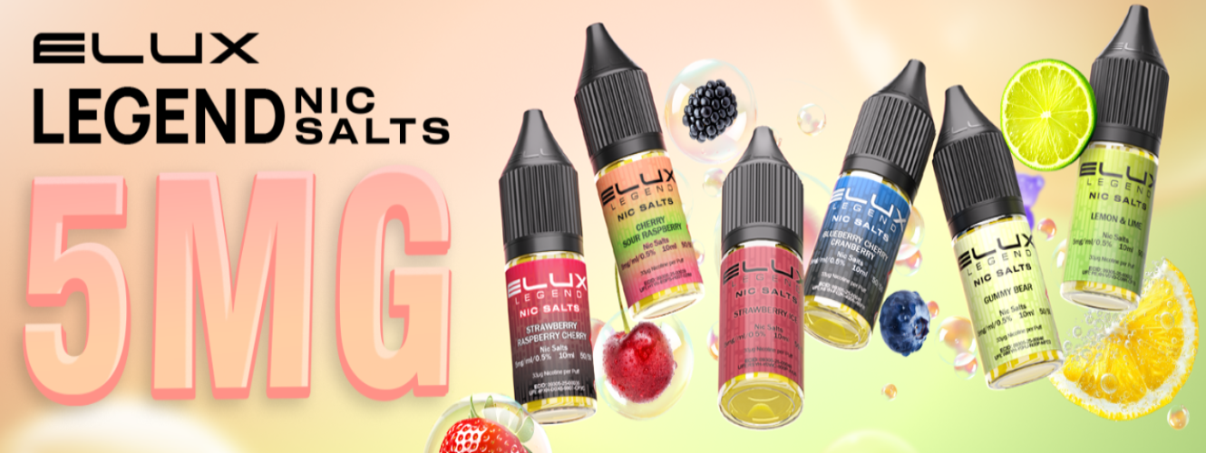 5mg Elux Nic Salts