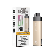 Elux Legend vape device and packaging on a white background elux 15k kit 