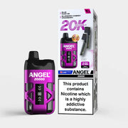 Purple Edition vape device with packaging labeled 'Angel 20000' on a white background.