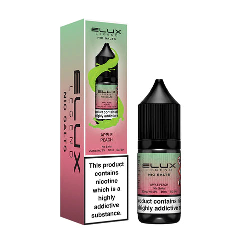 Elux Legend Apple Peach Nic Salt Vape Juice