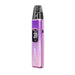 Purple  argus g3 vape device with digital display on a white background