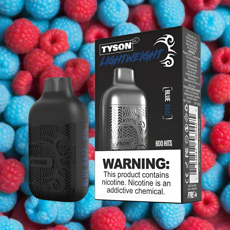 Blue Razz Tyson Vape 600 Puff 