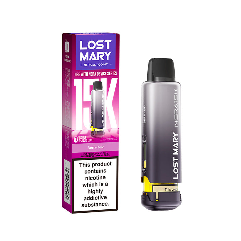 Lost Mary Nera 30K Pre-Filled Pods Vape Shop Birmingham Lost Mary Nera 30K Pre-Filled Pods Vape Shop Birmingham