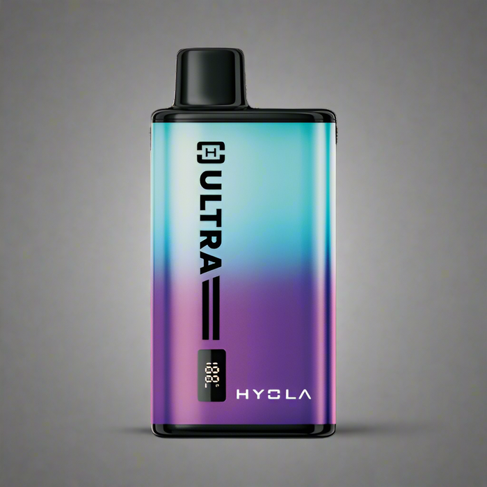 Gradient-colored electronic device with 'HYOLA' branding on a white background Blackberry Edition