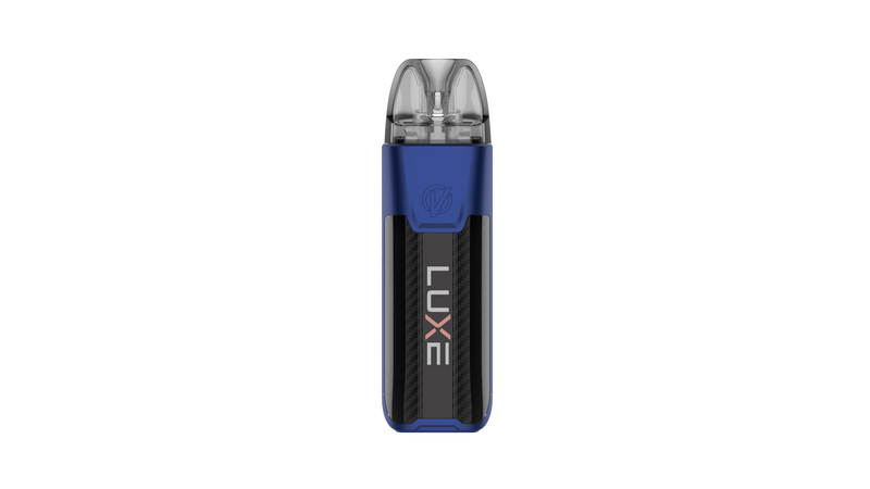 Blue and black vape device with 'LUXE' branding on a white background vaporesso XR Max 2 vape kit