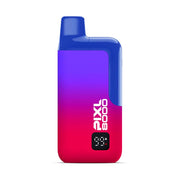 Gradient blue to red device with 'Pixl 8000' branding on a white background