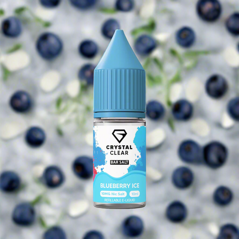Blueberry Ice Crystal Clear Vape Juice