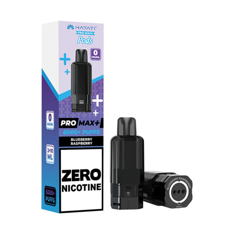 Blueberry Raspberry Hayati Pro Max Plus 6000 Prefilled Pod Zero Nicotine