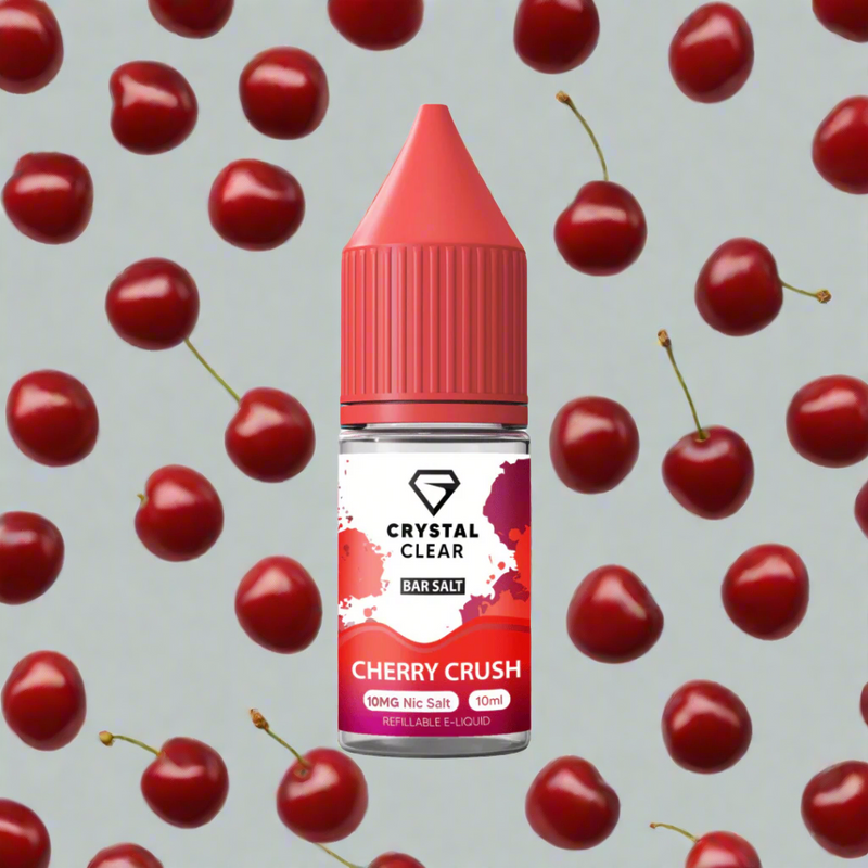 Cherry crush Crystal Clear Vape Juice 