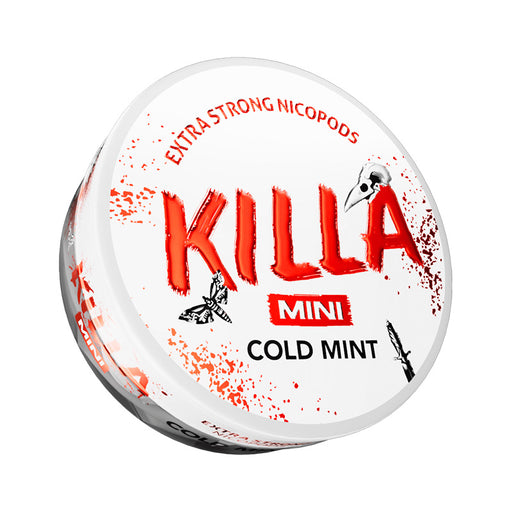 Killa Mini Cold Mint Nicotine Pouches can