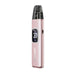 Pink  argus g3 vape device with digital display on a white background