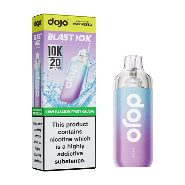 Dojo Blast 10k Pre Filled Vape Kit Kiwi Passion Guava