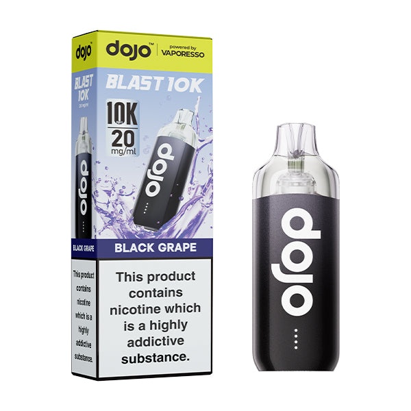 Dojo Blast 10k Pre Filled Vape Kit Black Grape