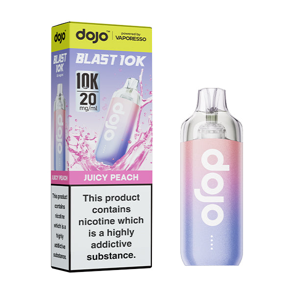 Dojo Blast 10k Pre Filled Vape Kit Juicy Peach