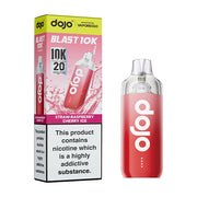 Dojo Blast 10k Pre Filled Vape Kit Straw-Raspberry Cherry ICe