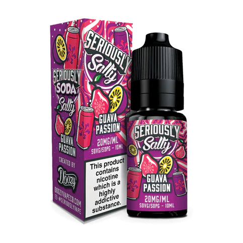 Doozy Seriously Salty Guava Passion Nic Salt