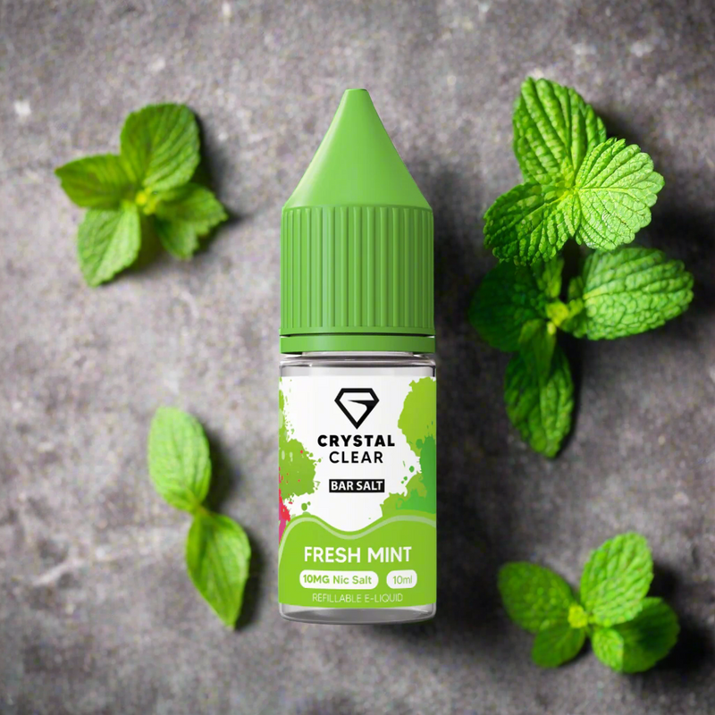 Fresh Mint Crystal Clear Vape Juice 