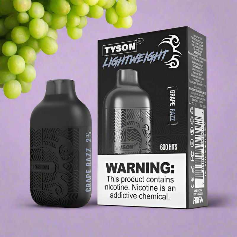 Grape Razz Tyson Vape 600