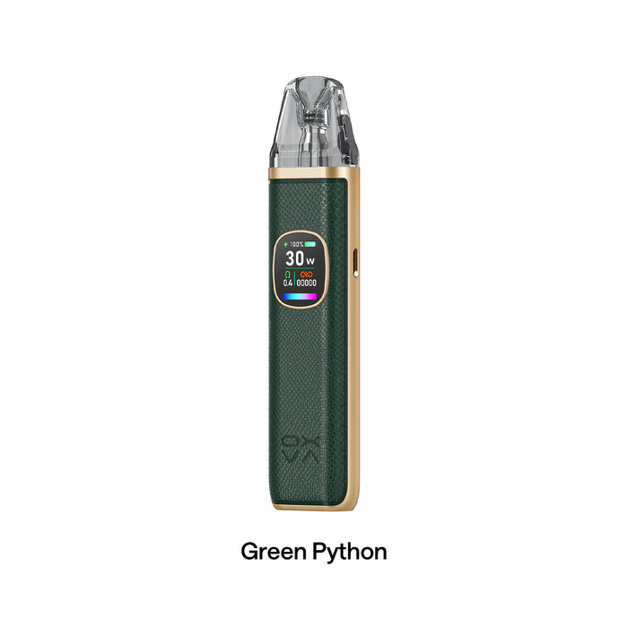 OXVA Xlim Pro 2 Vape Kit Green Python Angle